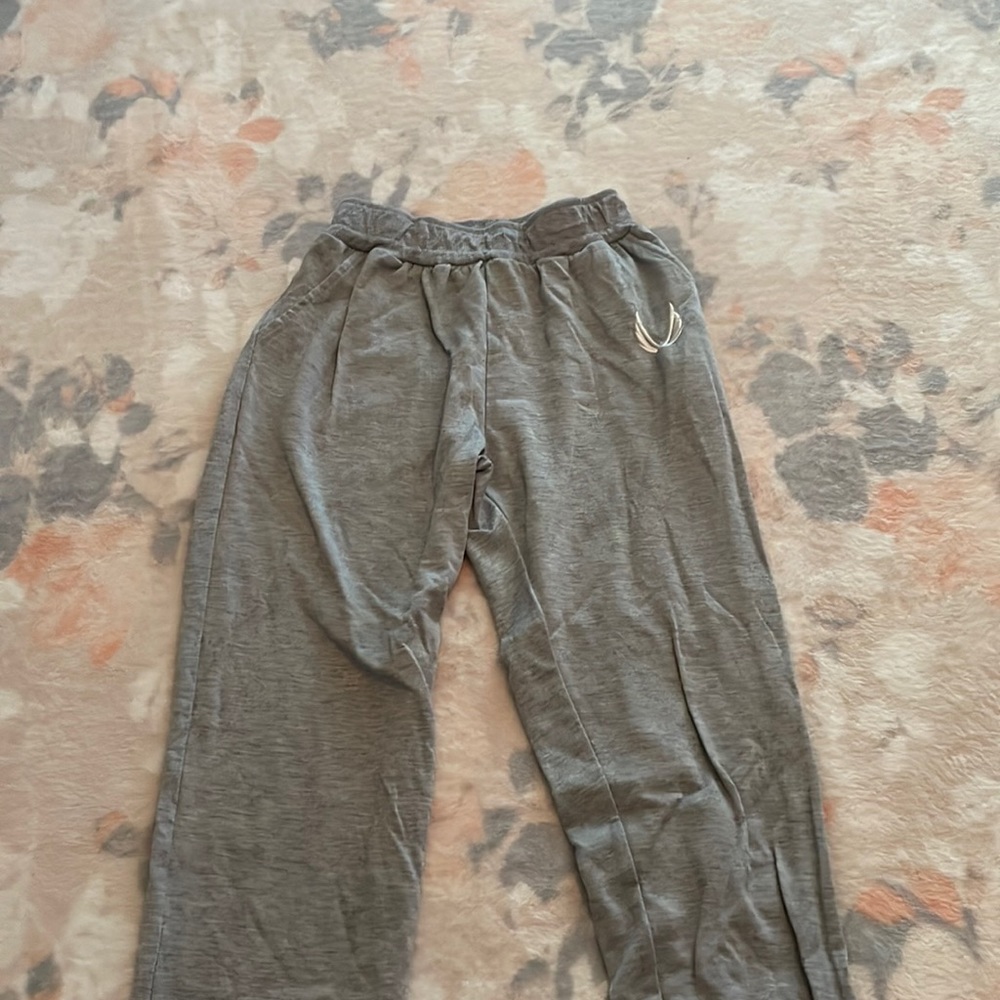 Gray sweats
